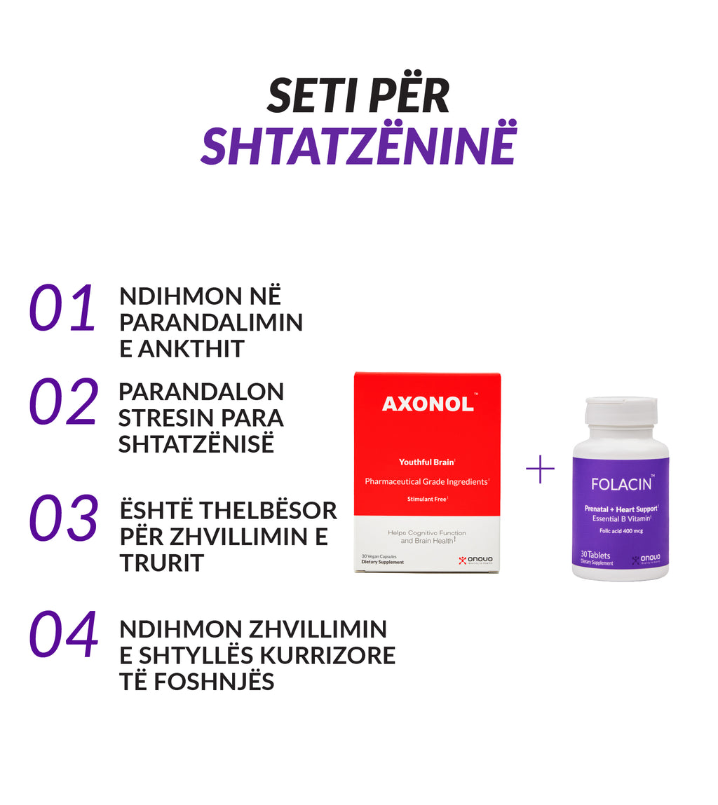 Folacin dhe Axonol - Kombinim për Shtatzëninë