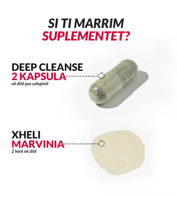 Marvinia & Deep Cleanse - Kombinim për Hemorroidet