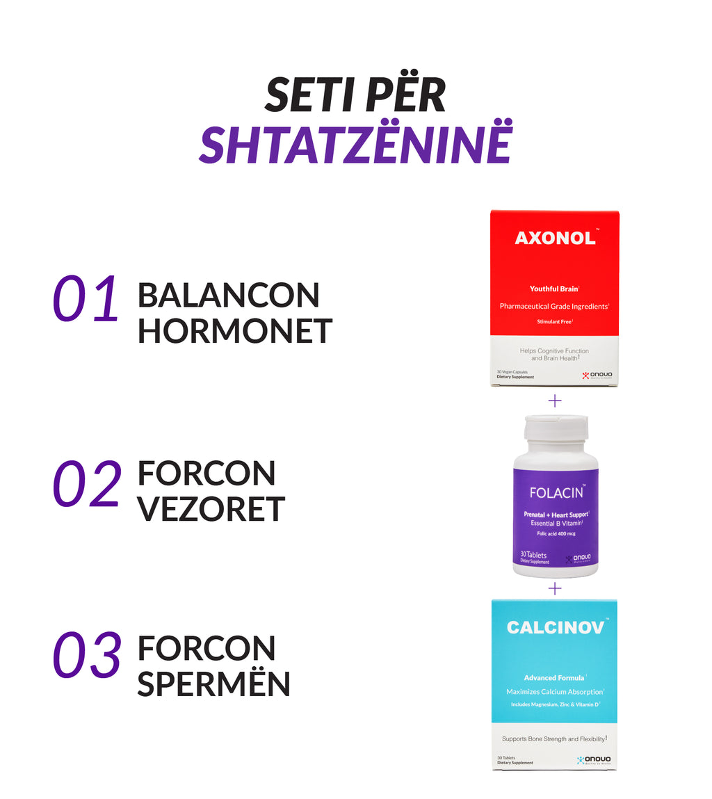 Folacin, Axonol & Calcinov - Kombinim për Shtatzëninë për Çifte
